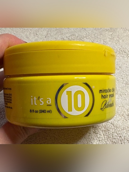 It's a 10 Other - It's a 10 Miracle Clay Hair Mask for Blondes 8 fl oz 240 ml - New, Sealed